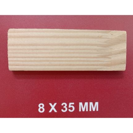 Pine Finger Joint Timber 8mm (T) X 35mm (W) X 3.66 meter (L)