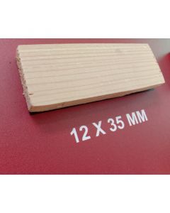 Pine Finger Joint Timber 12mm (T) X 35mm (W) X 3.66 meter (L)