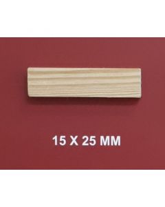 Pine Finger Joint Timber 15mm (T) X 25mm (W) X 3.66 meter (L)