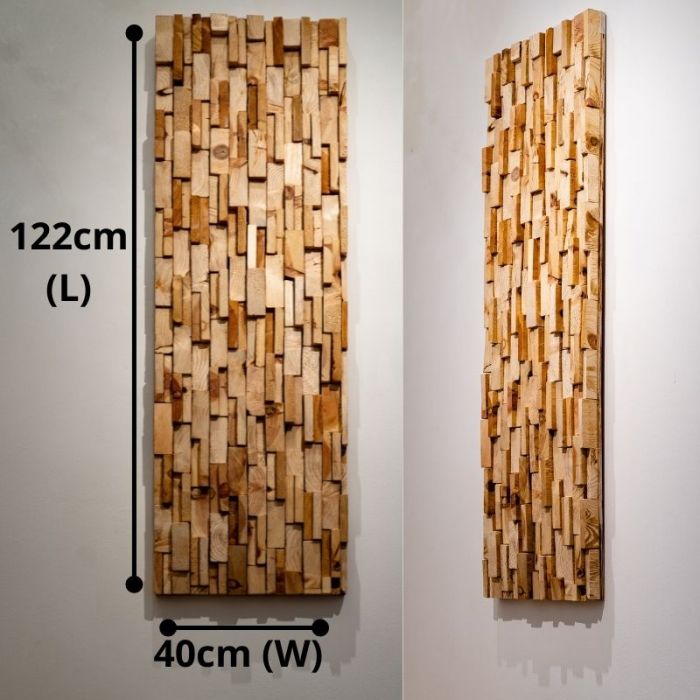 Decorative shop wood block