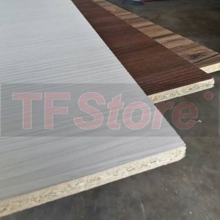 Melamine Faced Chipboard Soleil Walnut 16mm 6’X8’