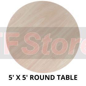 Plywood Round Table 12mm 5'X5'