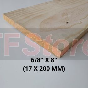 Pine Timber 17mm (T) X 200mm (W) X 4.8meter (L)